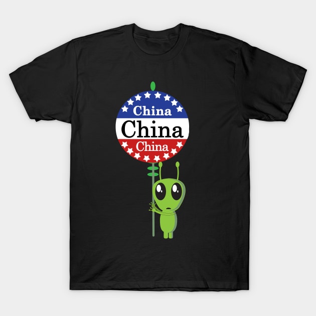 China china china T-Shirt by Yaman